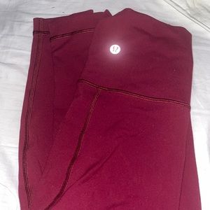 Lululemon wunder under leggings